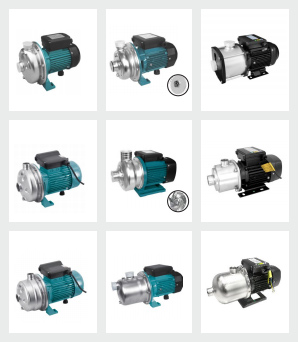 Single and multi stage stainless steel pumps