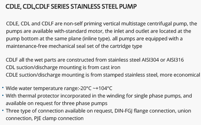 Wholesale Water pump